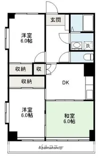 南部ハイツ【501号室】の間取り