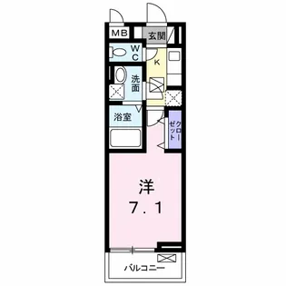 スバル【1階】の間取り