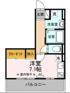 サンキエーム前橋【3階】の間取り