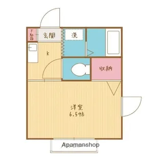 グレースガーデン【101号室】の間取り