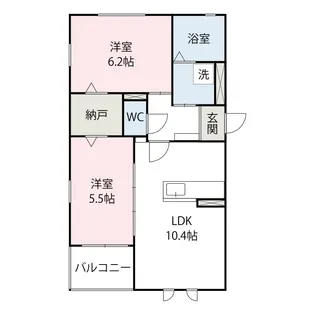 ガーデンハイム【1階】の間取り