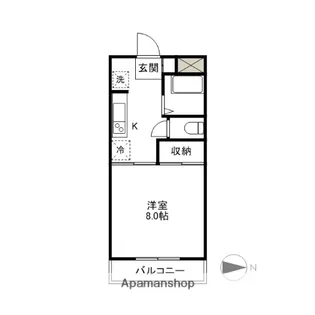 FINE小出【3階】の間取り