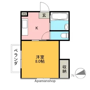 FINE小出【1階】の間取り