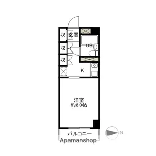 群馬県前橋市下小出町1丁目【マンション】の間取り