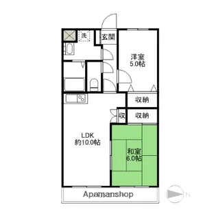 メゾンプルミエ(元総社町)【3階】の間取り