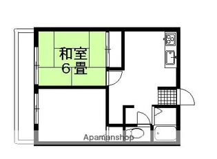 オオツカハイム【A202号室】の間取り
