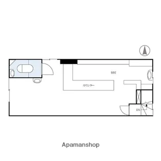 ウエストプラザ【33号室】の間取り