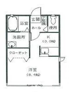 レジデンス竹富Ⅱ【1階】の間取り