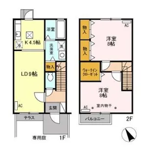 マルシェ【2階】の間取り