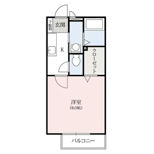 パナ・プロヴァンスT【1階】の間取り
