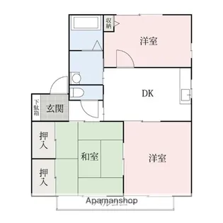 エルパティオ【A102号室】の間取り