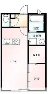 スパーブリッチヒル【203号室】の間取り
