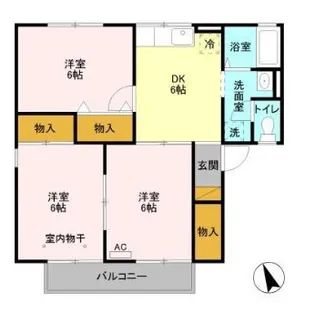 マーベラス【2階】の間取り