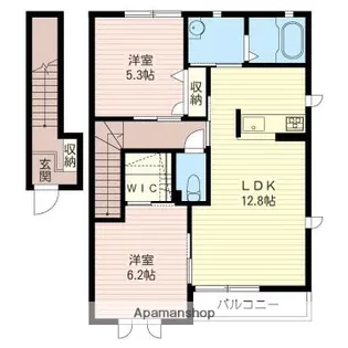 ステラB【2階】の間取り
