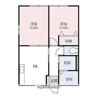 ブランメゾン【101号室】の間取り