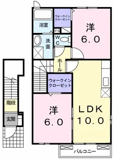 プロメナーデ【2階】の間取り