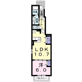 アマルフィ【1階】の間取り