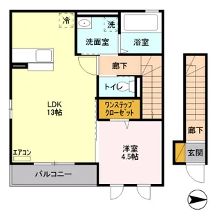 未来譜【2階】の間取り