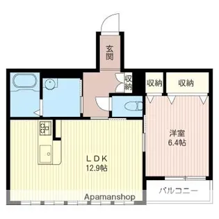ソラリス【2階】の間取り