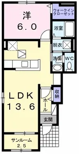 ル・プランタンⅡ【1階】の間取り