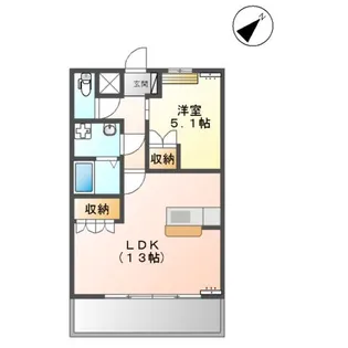 ユーパーク17【2階】の間取り