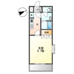サン・マリカ【1階】の間取り