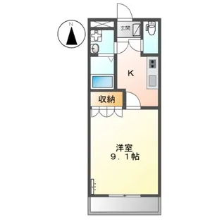 グレイス ヴィラ【2階】の間取り