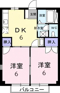 ロイヤルパーク【1階】の間取り
