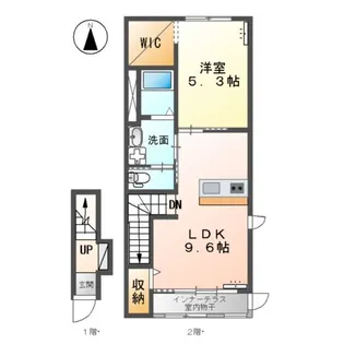 イル・クオーレA【2階】の間取り