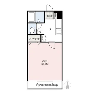 アークサニー【2階】の間取り