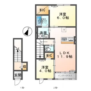 BEFIELD【2階】の間取り