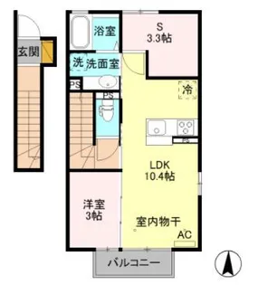ブラン【2階】の間取り