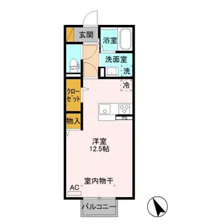 ロイヤルリッチヒル A【2階】の間取り