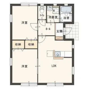 アマーレA【1階】の間取り