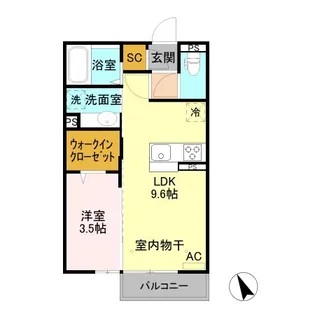 フィールドビレッジ【2階】の間取り