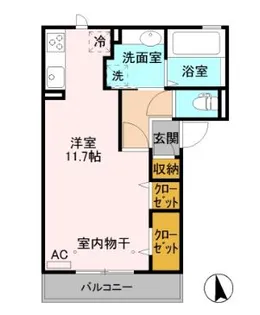 ファーストステージ【2階】の間取り