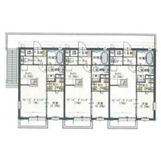 アメロンシェB【201号室】の間取り