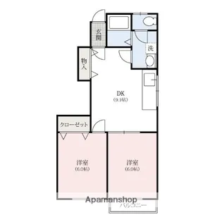 メイプルエステート【101号室】の間取り