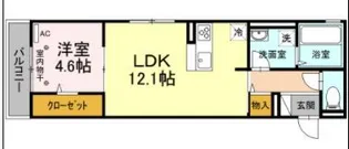 イデアーレ・ココン【2階】の間取り