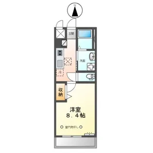 メゾン カルム【1階】の間取り