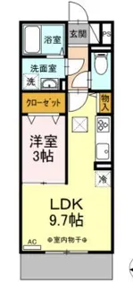 プレミスト Ⅸ【1階】の間取り