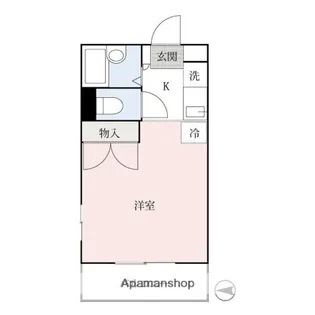 シュラインB【201号室】の間取り