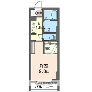 クオリスタ【1階】の間取り