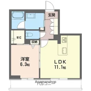 アンビシア【2階】の間取り