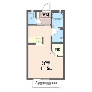 フォルトゥーナ【203号室】の間取り