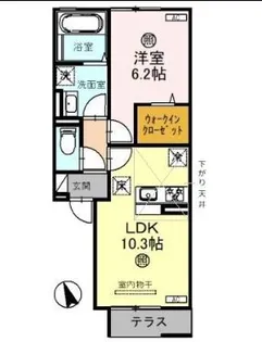 CHARMY【1階】の間取り