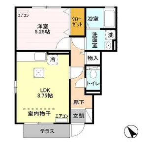 アルマリオ【1階】の間取り