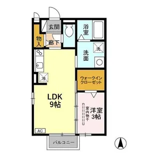 ドミトリー【2階】の間取り