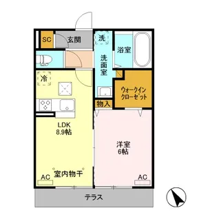 TT ANNEX【1階】の間取り