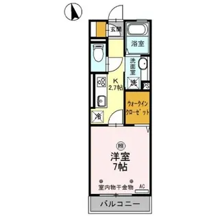 アシスト龍舞【2階】の間取り